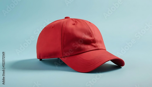 Wallpaper Mural Studio Shot of a Vibrant Red Baseball Cap Torontodigital.ca