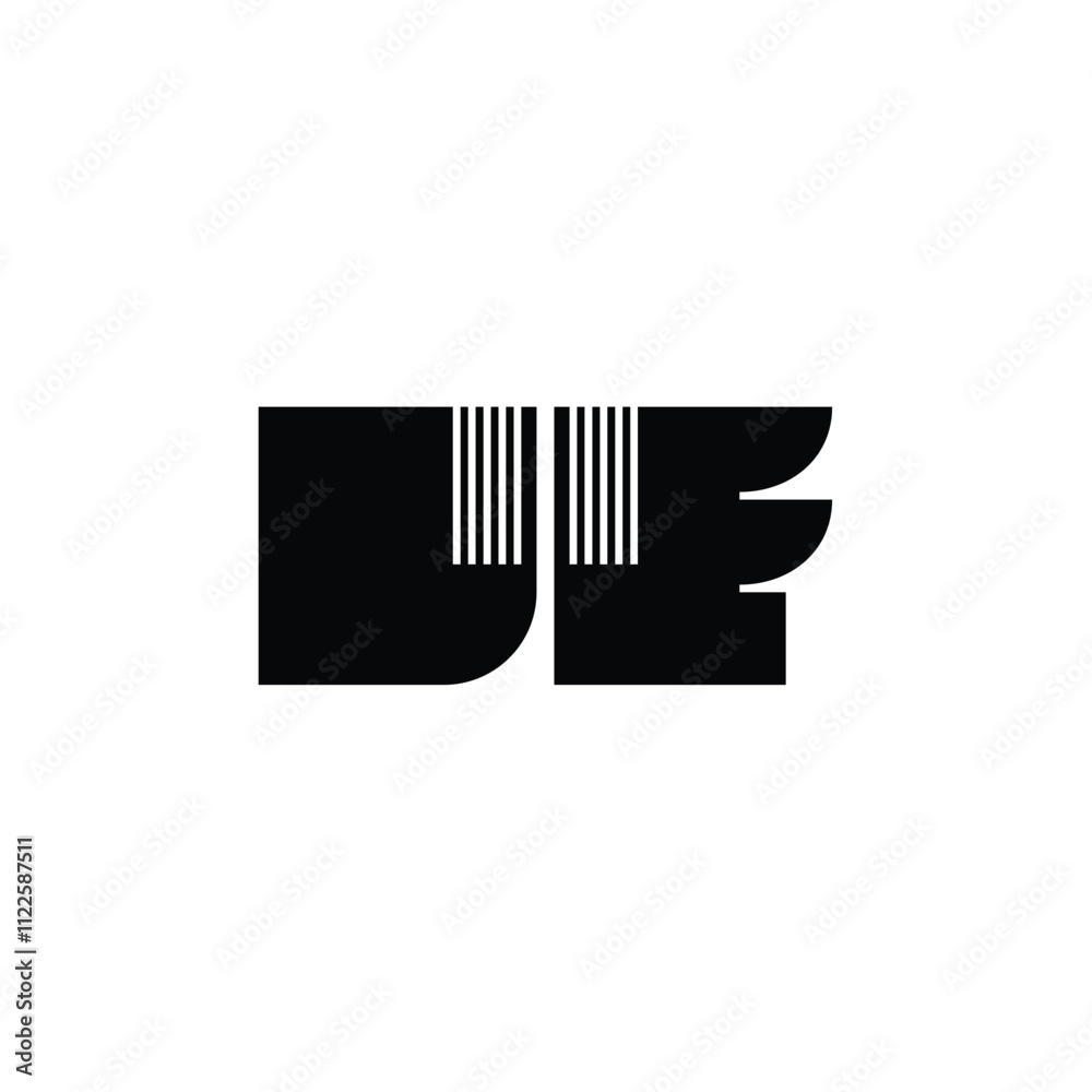 JF monogram logo design letter text name symbol monochrome logotype alphabet character simple logo JF monogram logo design letter text name symbol monochrome logotype alphabet character simple logo