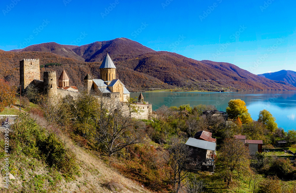 Ananuri fortress in Georgia