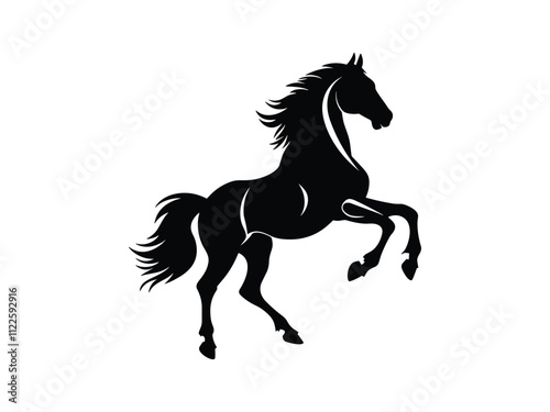 Majestic Horse Silhouettes Stunning Animal Clipart for Creative Projects