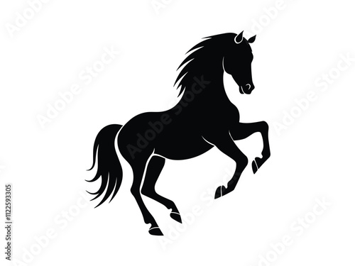 Majestic Horse Silhouettes Stunning Animal Clipart for Creative Projects