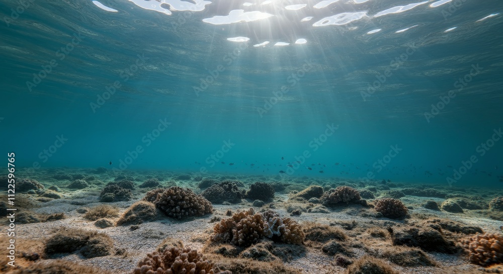 Fototapeta premium Underwater coral reef