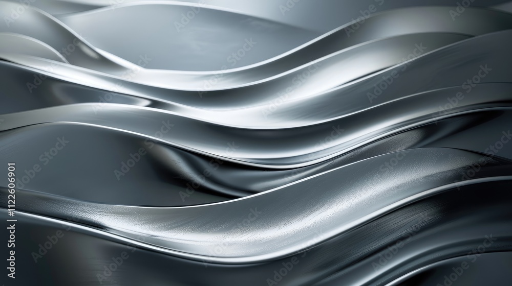 Gray Silver wave abstract background Gray Silver wave abstract background