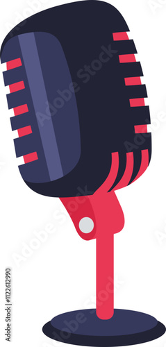 Podcast Equipment Illustration