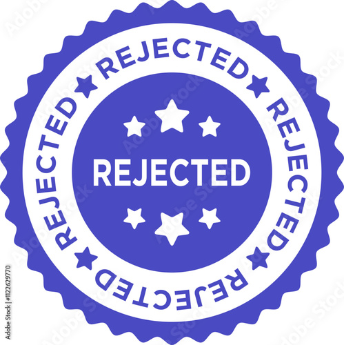 Rejected Stamp Icon