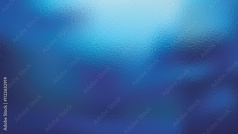 Obraz premium Abstract blue foil texture vector background with glowing lights and glass effect, cmyk color mode. Perfect for prints