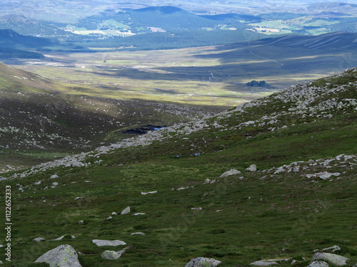 Ascent of Lochnagar from Spital of Glen Muick - Cairngorms National Park - Aberdeenshire - Scotland - UK photo