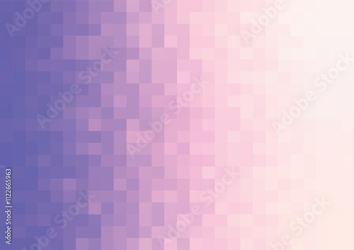 abstract minimal pixel background in purple gradient vector template for poster presentation slide