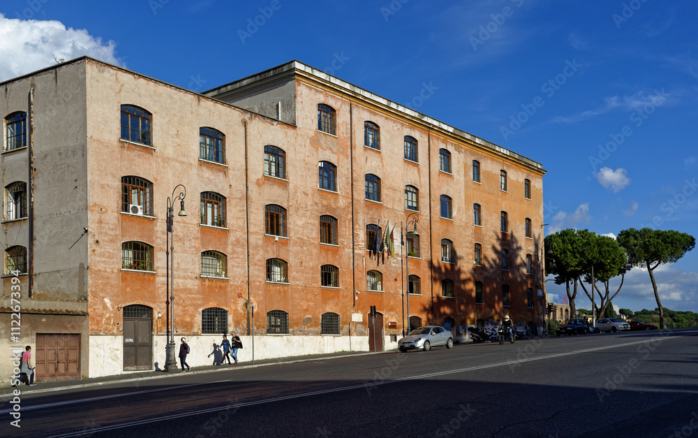 Fototapeta premium Immeubles dans le centre de Rome 