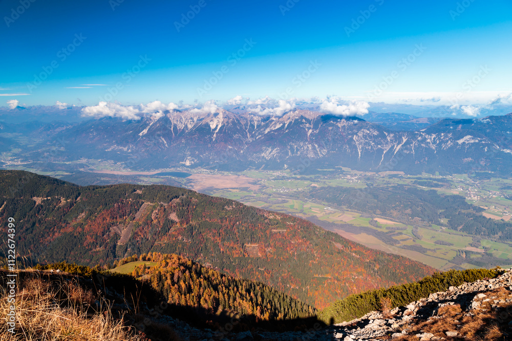 fall in the Julian Alps