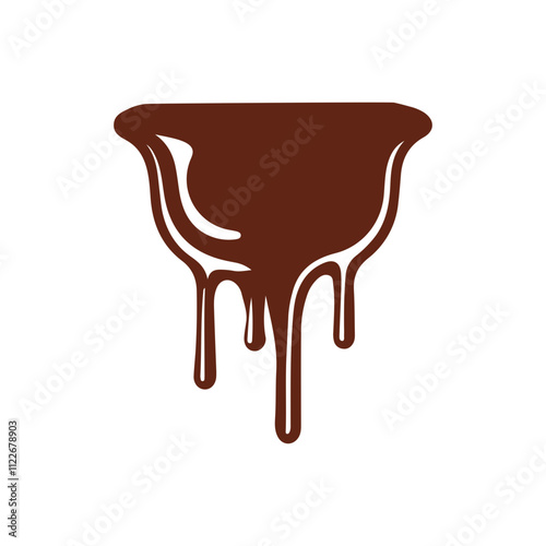 Melting Chocolate Dripping