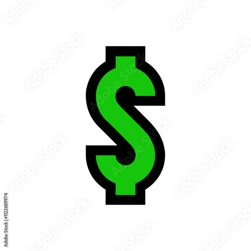 Green Dollar Sign
