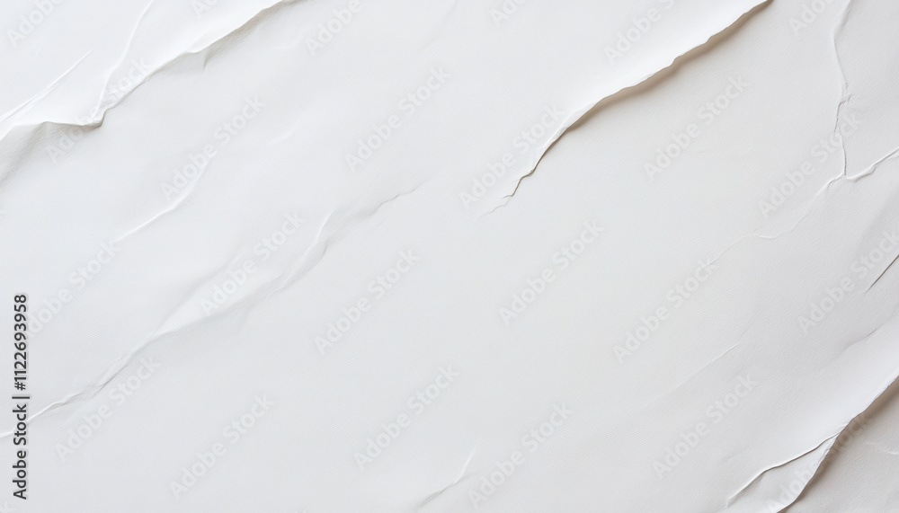 Obraz premium White Textured Surface With Subtle Creases and Waves