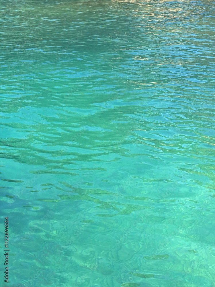 Obraz premium Clean clear rippled water surface