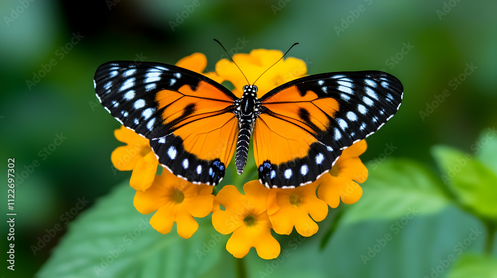 beautiful butterfly flying around flower beautiful butterfly flying around flower