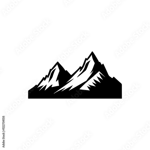 Lanscape Mountain Silhouette