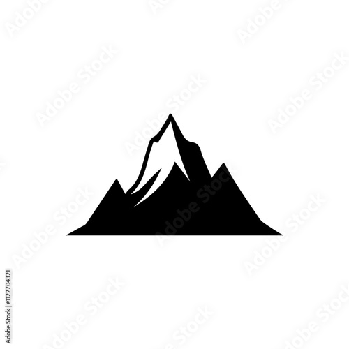 Lanscape Mountain Silhouette