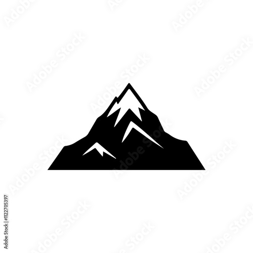 Mountains Silhouette Illustration 