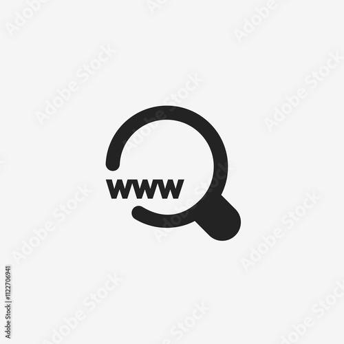 Search WWW Icon
