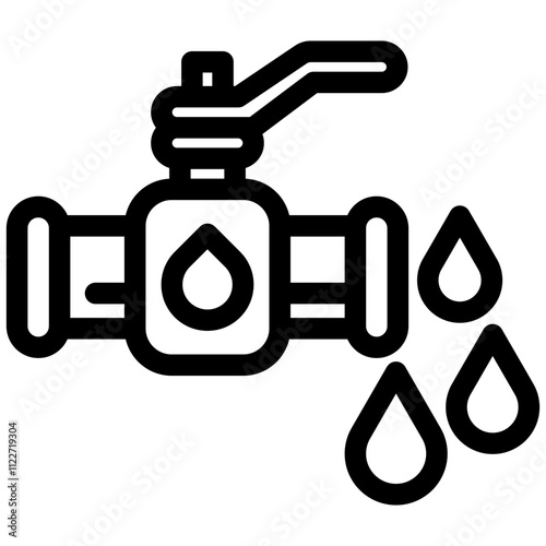 Oil Valve Icon