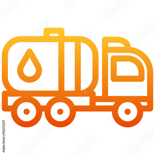 Oil Truck Icon