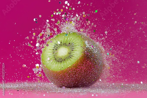 Confettied Kiwi Fruit photo