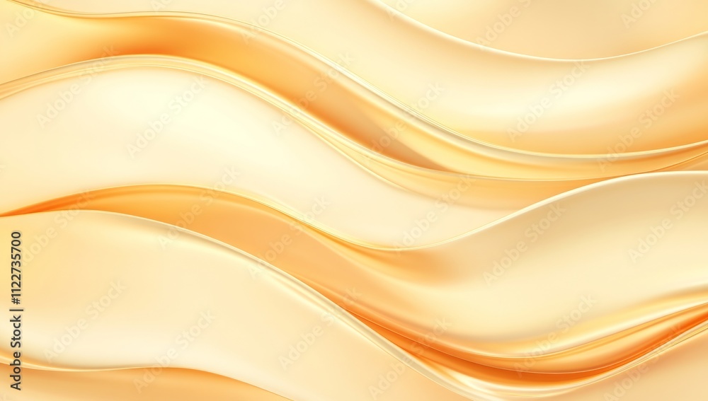 Elegant Abstract Gold and Cream Waves Background Design Elegant Abstract Gold and Cream Waves Background Design