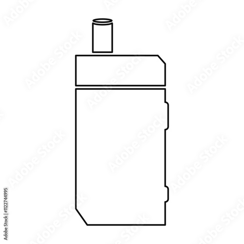 Vape icon. Vector illustration