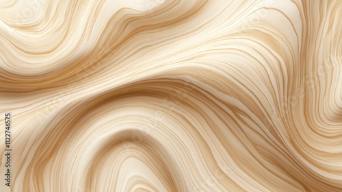 Minimalist light wood texture with flowing grain patterns, perfect for digital or print eco-themed projects,