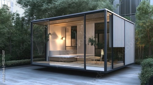 Modular real estate solutions designed for urban living and space optimization. photo