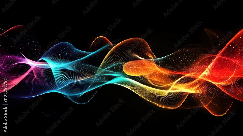 Motion-inspired communication technology abstract featuring flowing dynamic visuals. Motion-inspired communication technology abstract featuring flowing dynamic visuals.