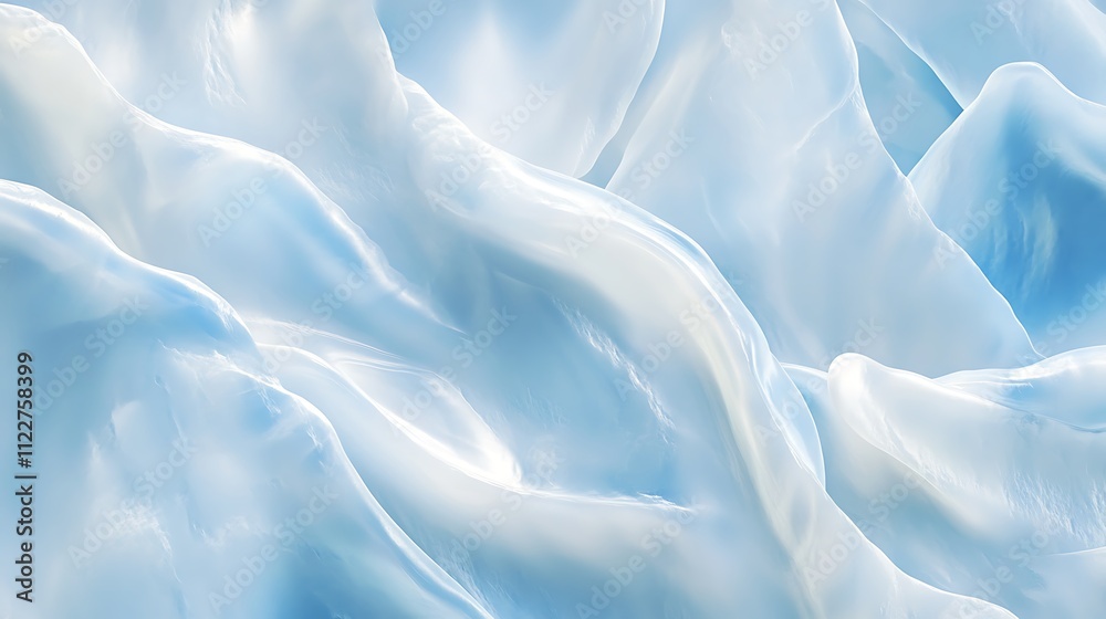 Obraz premium A smooth, polished moonstone background with a subtle sheen and a large space for text