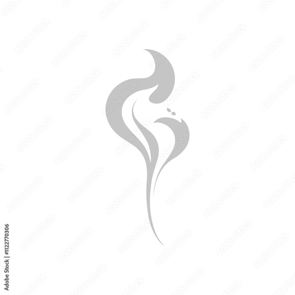 Obraz premium Cartoon Smoke