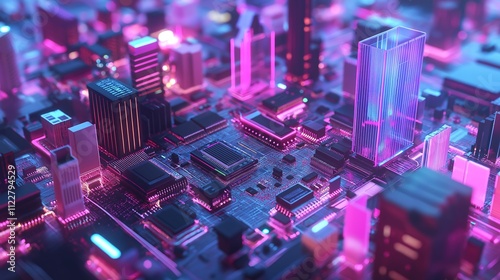 Circuit components meticulously arranged on a development board, showcasing innovation and precision in electronic engineering, where every element plays a crucial role in creating functional technolo