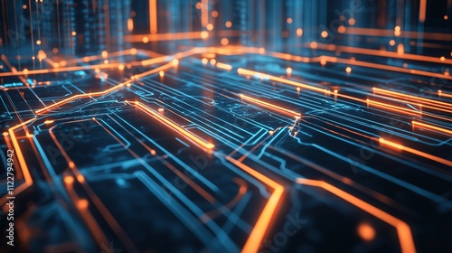 Circuit components meticulously arranged on a development board, showcasing innovation and precision in electronic engineering, where every element plays a crucial role in creating functional technolo