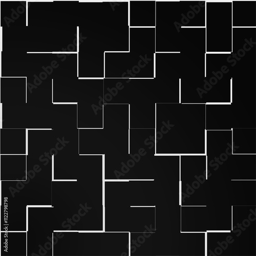 black and white seamless pattern