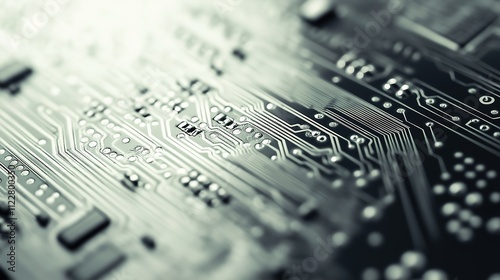 Circuit components meticulously arranged on a development board, showcasing innovation and precision in electronic engineering, where every element plays a crucial role in creating functional technolo