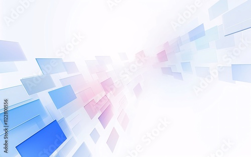 Abstract 3d glass background

