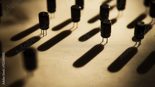 Circuit components meticulously arranged on a development board, showcasing innovation and precision in electronic engineering, where every element plays a crucial role in creating functional technolo