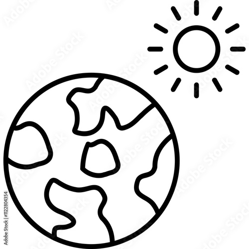 Greenhouse Effect Icon