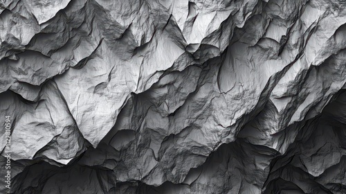 Wallpaper Mural Abstract grayscale mountain texture. Torontodigital.ca