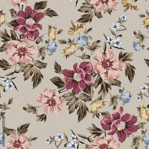 seamless floral pattern