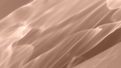 Abstract bokeh banner background mocha mousse colored, natural sunlight flare, trend color year 2025, gradient color, blurred bokeh texture as Glittering aesthetic textured pattern, bege brown color