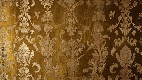 Rich Gold Velvet: Luxurious Background Style
