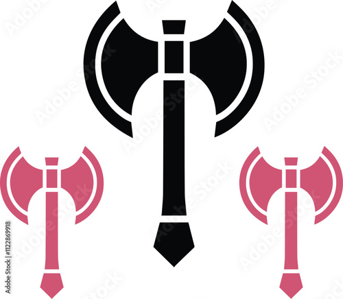 Double-Edged Battle Axe Icon
