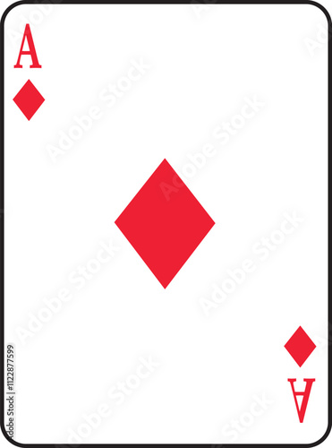 Playing card icon silhouette and editable red and black color flat or line vector isolated on transparent background. Spade ace suit A hearts playing card symbol. Poker card game sign pictogram.