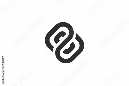 creative link icon  and logo vector illustration