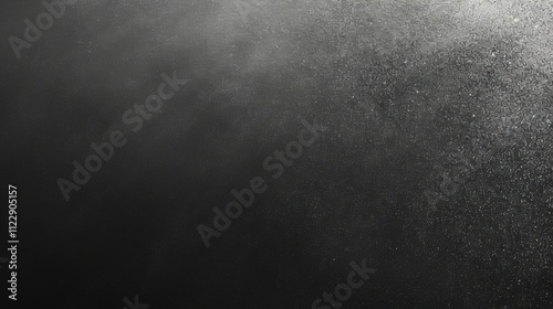 background,Grainy Monochrome Texture, A Rough and Hazy Visual Effect on a Black Background