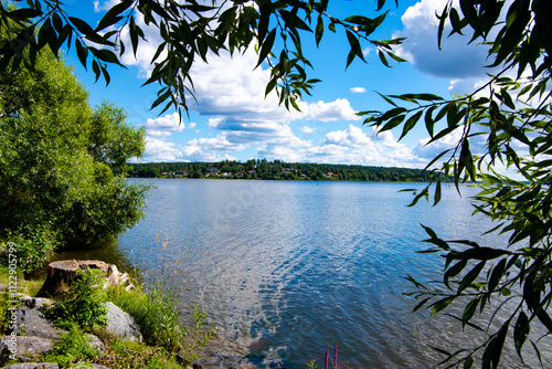 Idyllic town of Sigtuna in Sweden