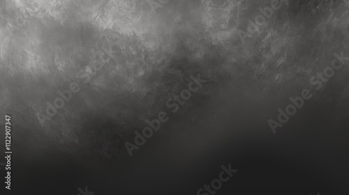 background,Mysterious Haze, Abstract Art of Smoke and Light in Monochrome